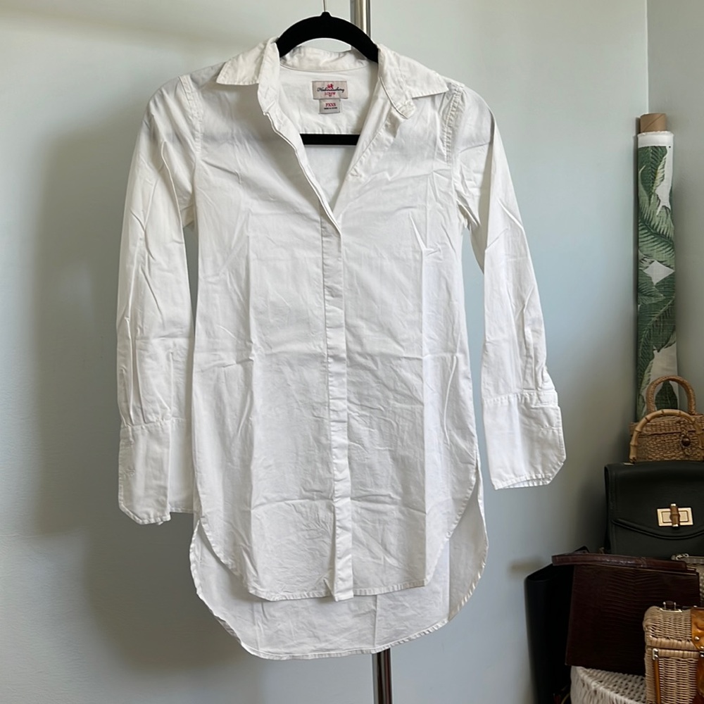 J Crew White button down